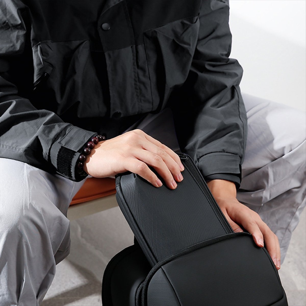 ☶❈＊♥AC1579-Waterproof Tech Pou - огляд і ціна Tech Accessories Travel Organizer Pouch