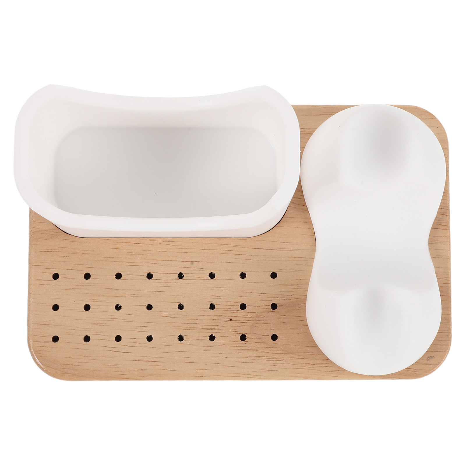 Silicone Nail Drill Holder wit - огляд і ціна Tech Accessories Storage