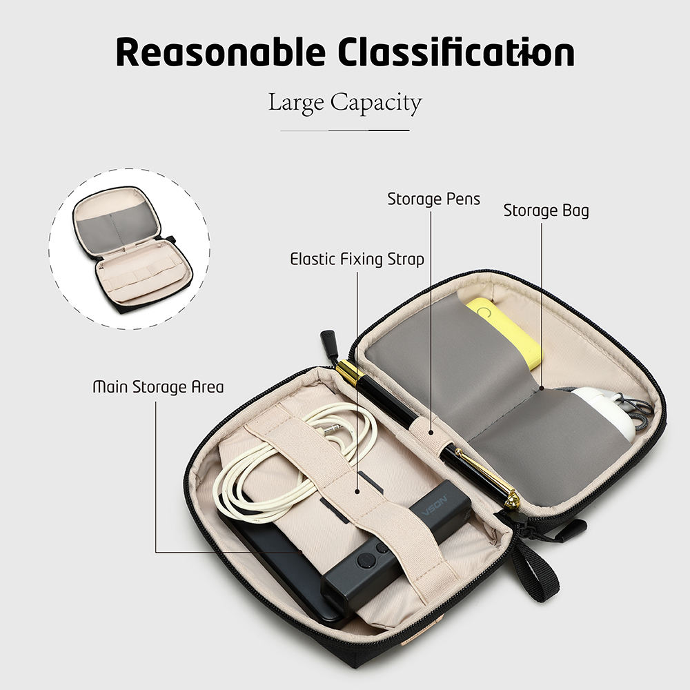 Large Capacity Tech Organizer  - огляд і ціна Tech Accessories Travel Organizer Pouch